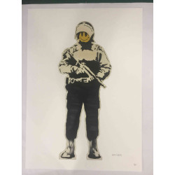 Banksy Lithografie offset 50x70 cm POW-editie
