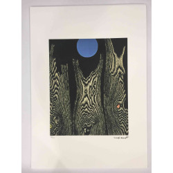 Max Ernst Litografia off set cm 50x70  certificata