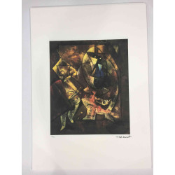 Max Ernst Litografia off set cm 50x70  certificata