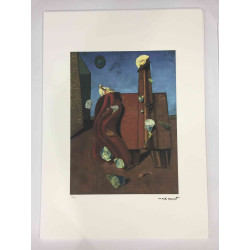Max Ernst Litografia off set cm 50x70  certificata