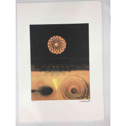 Max Ernst Lithografie off set 50x70 cm gecertificeerd