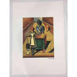 Max Ernst Litografia off set cm 50x70  certificata