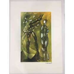 Max Ernst Litografia off set cm 50x70  certificata