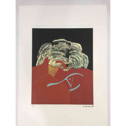 Max Ernst Lithografie off set 50x70 cm gecertificeerd