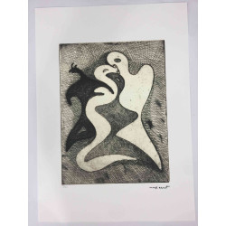 Max Ernst Litografia off set cm 50x70  certificata