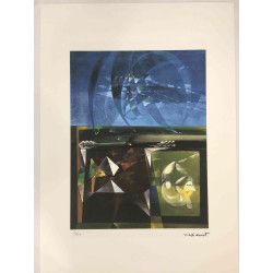 Max Ernst Lithografie off set 50x70 cm gecertificeerd