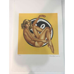 Mel Ramos Litografia off set cm 57x38   certificata