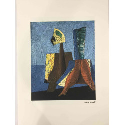 Max Ernst Litografia off set cm 50x70  certificata