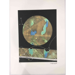 Max Ernst Lithografie off set 50x70 cm gecertificeerd