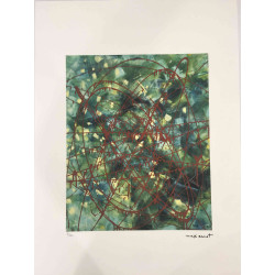 Max Ernst Lithografie off set 50x70 cm gecertificeerd