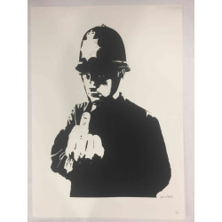 Banksy Lithografie offset 50x70 cm POW-editie