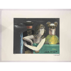 Max Ernst Litografia off set cm 50x70  certificata