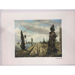 Max Ernst Litografia off set cm 50x70  certificata
