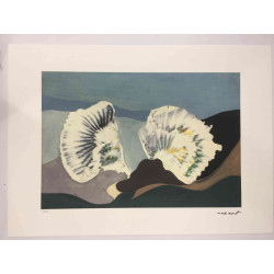 Max Ernst Lithografie off set 50x70 cm gecertificeerd