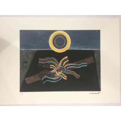 Max Ernst Litografia off set cm 50x70  certificata