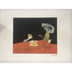 Max Ernst Litografia off set cm 50x70  certificata