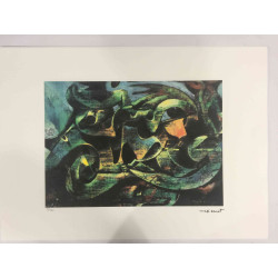 Max Ernst Litografia off set cm 50x70  certificata