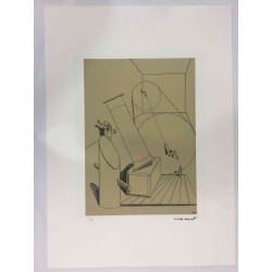 Max Ernst Litografia off set cm 50x70  certificata