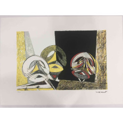 Max Ernst Litografia off set cm 50x70  certificata