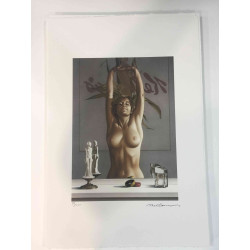 Mel Ramos Off set lithograph cm 57x38 certified