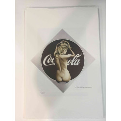 Mel Ramos Lithografie off set 57x38 cm gecertificeerd