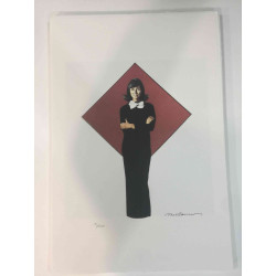 Mel Ramos Off set lithograph cm 57x38 certified