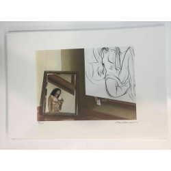 Mel Ramos Off set lithograph cm 57x38 certified
