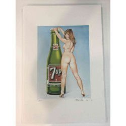 Mel Ramos Lithografie off set 57x38 cm gecertificeerd
