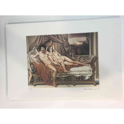 Mel Ramos Off set lithograph cm 57x38 certified