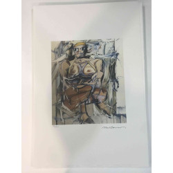 Mel Ramos Off set lithograph cm 57x38 certified