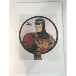Mel Ramos Off set lithograph cm 57x38 certified