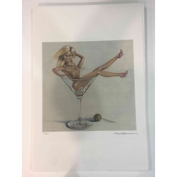 Mel Ramos Off set lithograph cm 57x38 certified