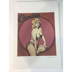 Mel Ramos Off set lithograph cm 57x38 certified