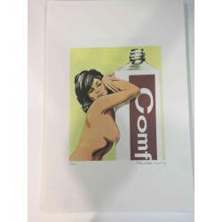 Mel Ramos Lithografie off set 57x38 cm gecertificeerd