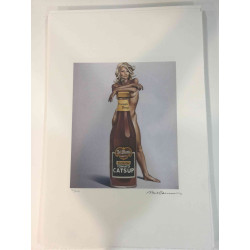 Mel Ramos Lithografie off set 57x38 cm gecertificeerd