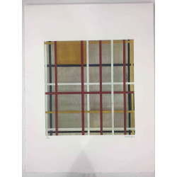 Pieter Cornelis Mondriaan Lithografie off set 50x65 cm gecertificeerd