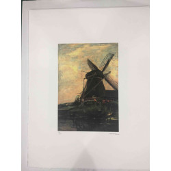 Pieter Cornelis Mondriaan Lithografie off set 50x65 cm gecertificeerd
