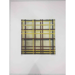 Pieter Cornelis Mondriaan Lithografie off set 50x65 cm gecertificeerd