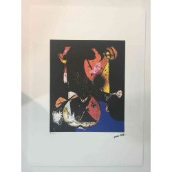 Jackson Pollock Lithografie off set 50x70 cm gecertificeerd