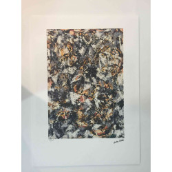 Jackson Pollock Lithografie off set 50x70 cm gecertificeerd