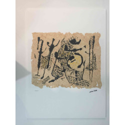 Jackson Pollock Lithografie off set 50x70 cm gecertificeerd