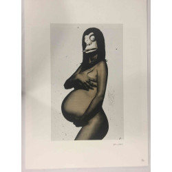 Banksy Lithograph off set 50x70 cm POW edition