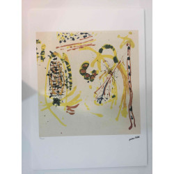 Set de litografía Jackson Pollock 50x70 cm certificado
