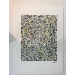 Set de litografía Jackson Pollock 50x70 cm certificado