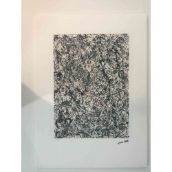 Set de litografía Jackson Pollock 50x70 cm certificado