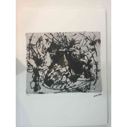 Set de litografía Jackson Pollock 50x70 cm certificado