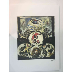 Set de litografía Jackson Pollock 50x70 cm certificado