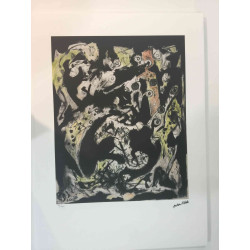 Set de litografía Jackson Pollock 50x70 cm certificado