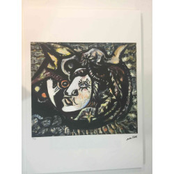 Set de litografía Jackson Pollock 50x70 cm certificado