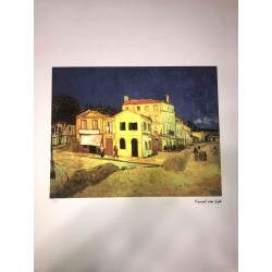 Vincent Willem van Gogh Litografía off set 50x70 cm certificada